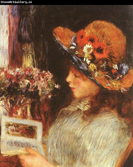 Pierre Renoir Young Girl Reading